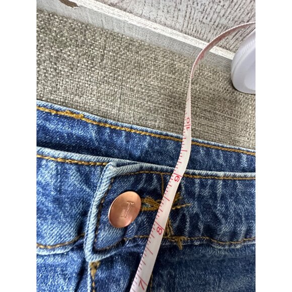 Isabel Ingrid & Isabel Mid-Rise Denim Maternity Shorts Size 12 - Picture 7 of 7